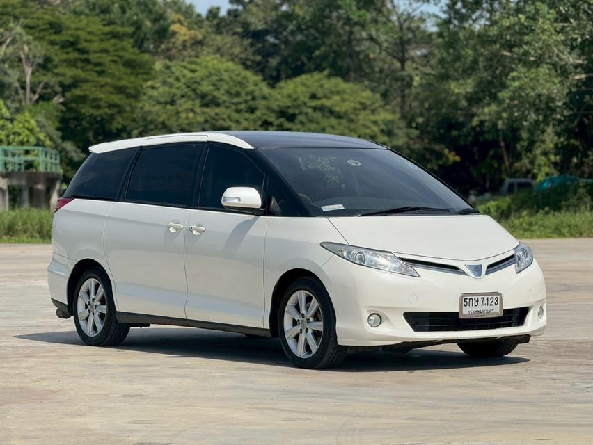 TOYOTA ESTIMA 2.4 wagon. Y2011. สีขาว  ออโต้  2