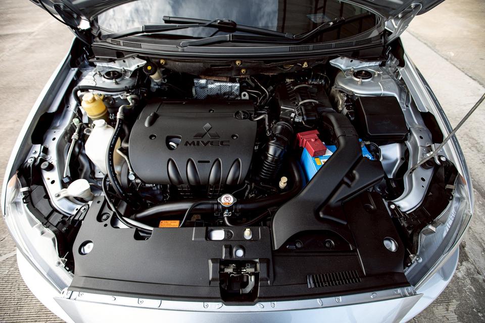 Mitsubishi Lancer Ex GLS 1.8 AT สีเทา ปี 2012 มือเดียวป้ายแดง 12
