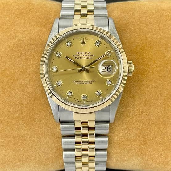 Rolex Datejust 2Tone Diamond 16233 3