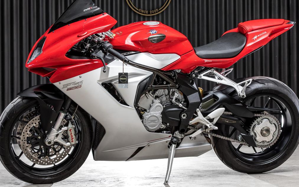 MV Agusta F3 มือสอง สีแดง ขาว