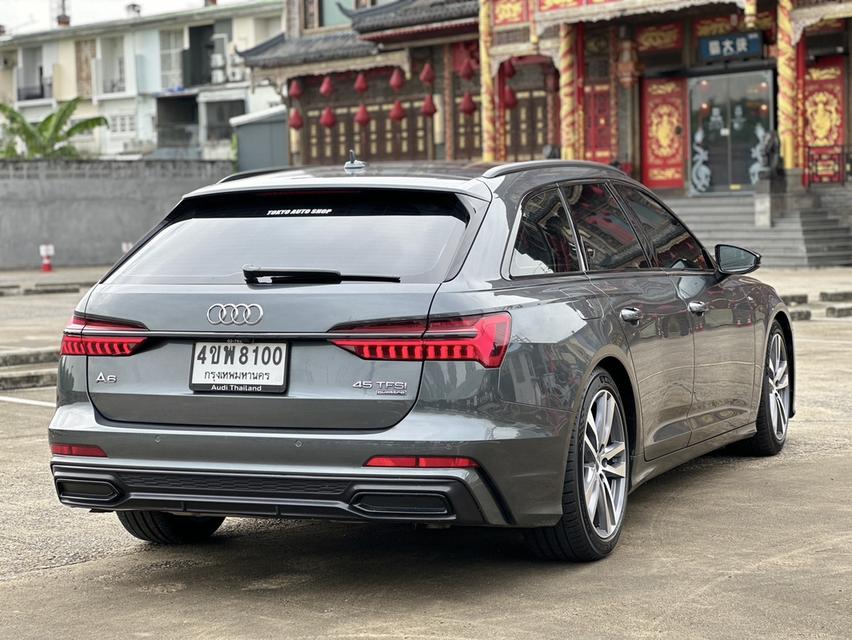 Audi A6 Avant 45 TFSI S-line Black Edition 2020 สีเทา 16