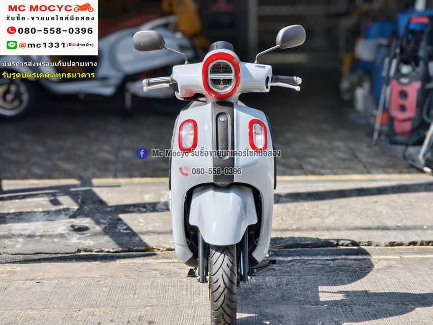 Fazzio 125 2024 วิ่ง2000โล รุ่นTopกุญแจรีโมทบุคเซอวิสครบ รถบ้านมือเดียว  NO1305