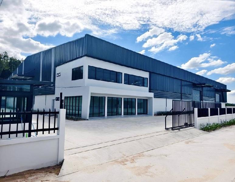 ให้เช่าโกดัง โรงงาน พร้อมสำนักงาน สร้างใหม่ / ทำเล นิคมพัฒนา จ.ระยอง / พื้นที่ 3144 ตารางเมตร