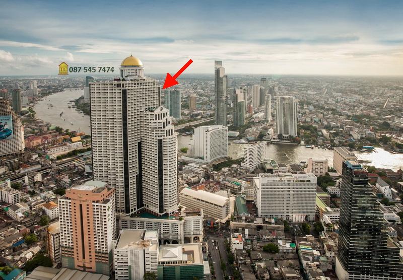 ขายด่วนคอนโด สเตท ทาวเวอร์ Condo For Sale State Tower Silom 161 ตรม. ชั้นสูงวิวสวย ตกแต่งอย่างดี 1