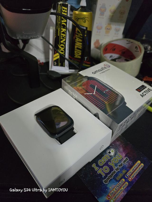 [ของใหม่/เคลียร์สต๊อก] Amazfit Active มี 2 สี ดำ/ม่วง ปกติ 4,990 บาท 5