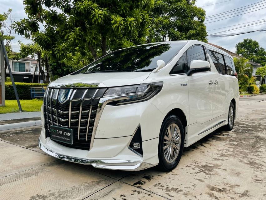 ปี2020 TOYOTA ALPHARD 2.5 HYBRID X มือเดียว เช็คศูนย์ตลอด