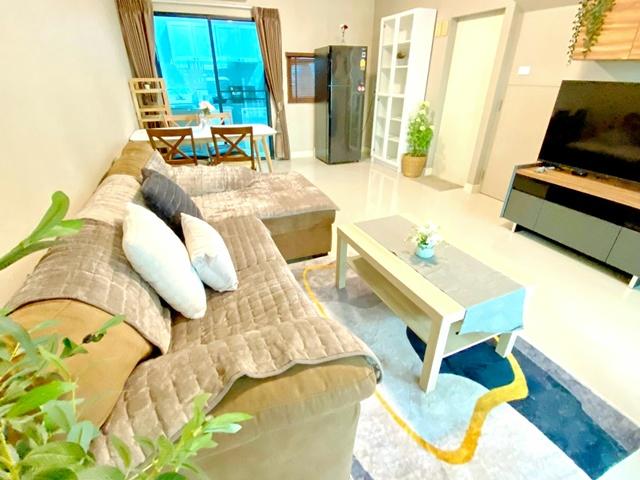 สะพานพระราม5 1.9กม. กว้าง 5ม. ให้เช่าทาวน์โฮม 3 น้ำ เลี้ยงสัตว์เล็กได้ ถ.พิบูลสงคราม ราชพฤกษ์ 3นอน 3