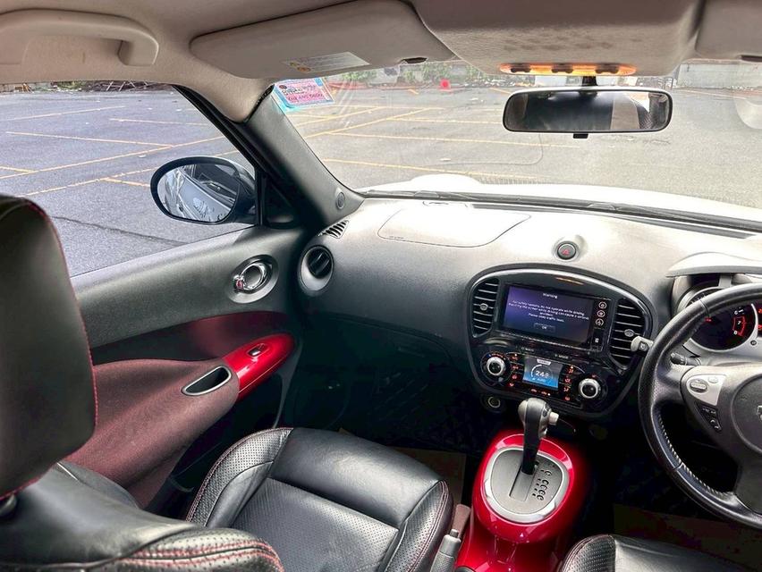 รหัสรถ QT9343 Nissan Juke 1.6 V รุ่น Top  เกียร์ Auto สีเทา ปี2014 11