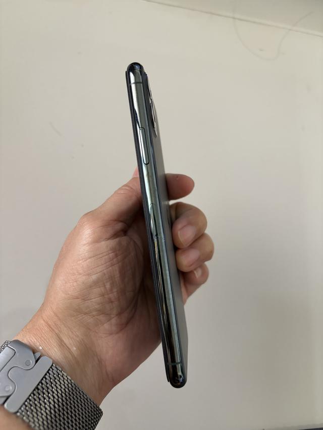 ขาย iPhone 11 Pro Max 256GB สีเขียว (Midnight Green) • เครื่องแท้ ใช้งานปกติทุกฟังก์ชัน • สภาพดีมาก ไร้ร่องรอยตำหนิ • สีเขียว Midnight Green สวย คล รูปที่ 8