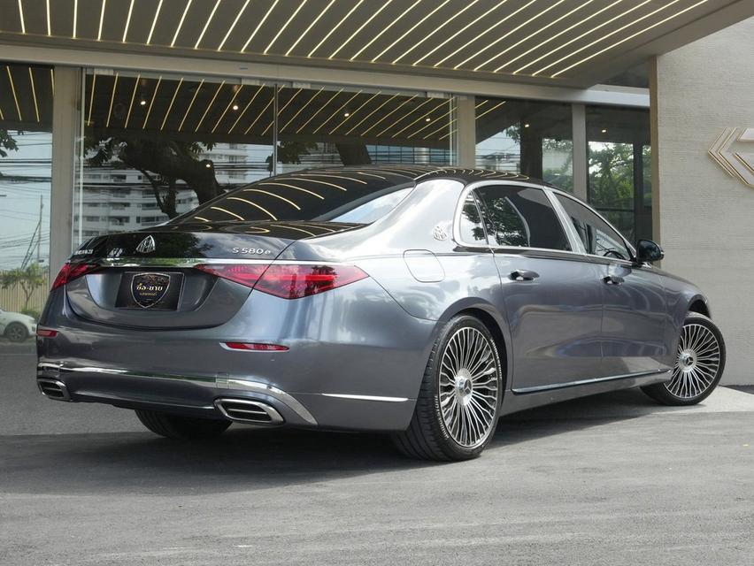 Mercedes-Maybach S580e 2024 รถศูนย์ Benz Thailand Warranty ศูนย์ยังเหลือ รูปที่ 2