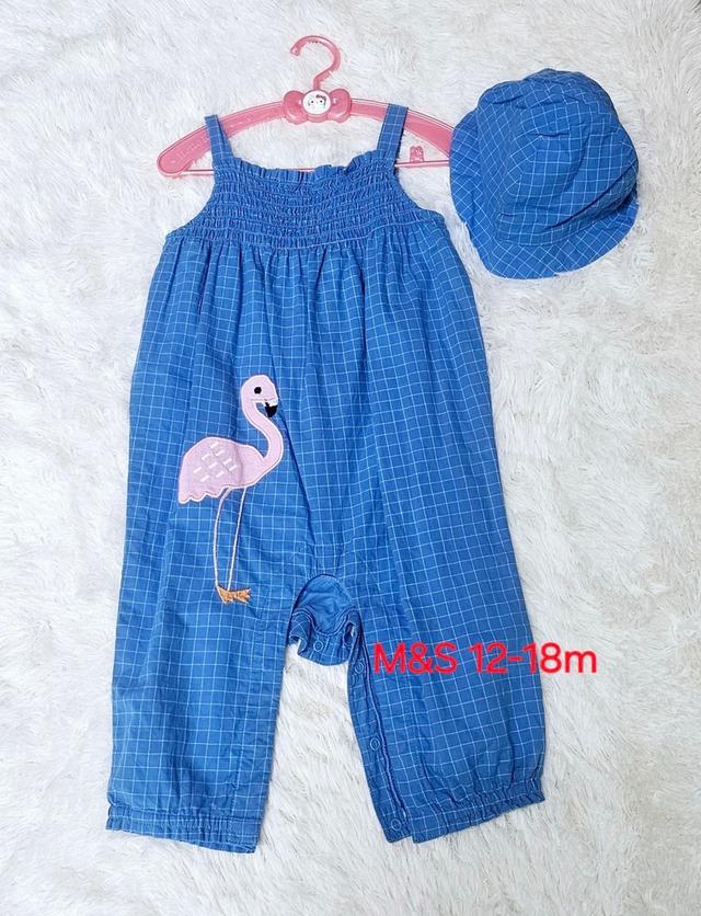 บอดี้สูทเด็ก ไซส์ 12-18m. และไซส์ 18-24m แบรนด์ Marks & Spencer ส่งต่อมือสอง เหมือนใหม่ ไม่มีตำหนิ 4