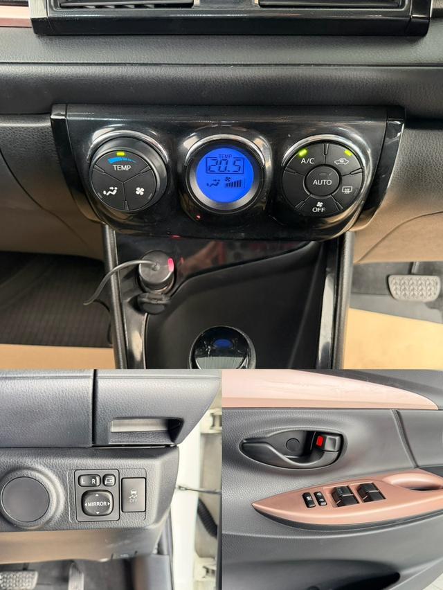 รถบ้านมือเดียว แต่งสวย ฟรีดาวน์ Toyota Vios 1.5 MID รูปที่ 13