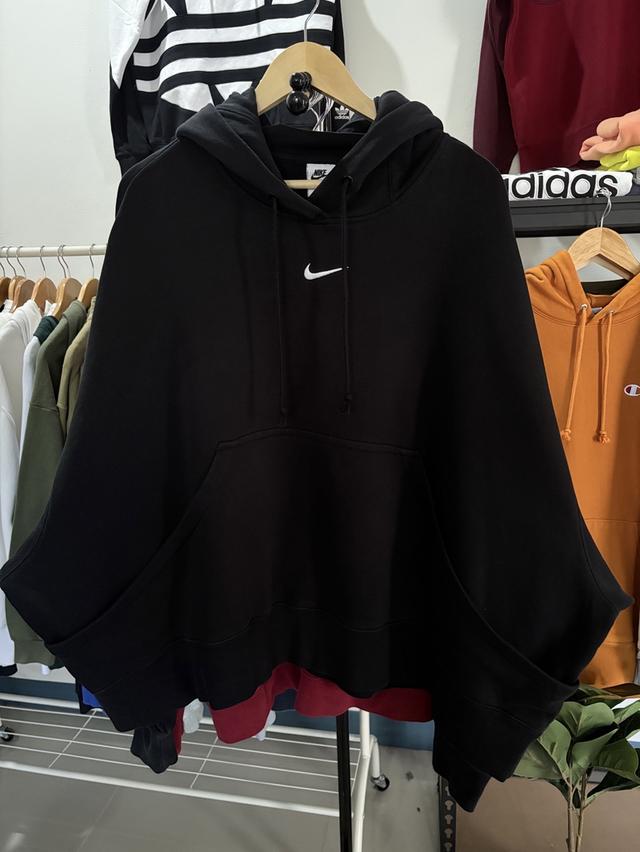 เสื้อฮู้ดแบบสวมทรงโอเวอร์ไซร้ Nike แท้