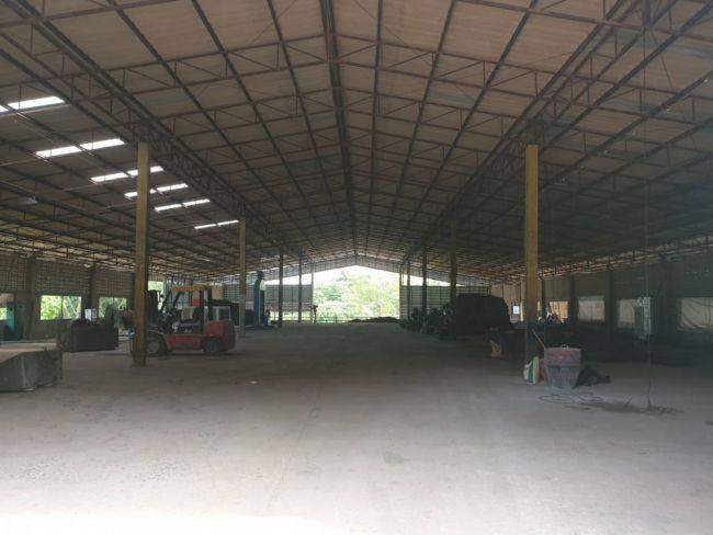 #ให้เช่าโกดังโรงงานหนองขามศรีราชา ขนาด 4 ไร่  พื้นที่อาคาร 1600 ตรม. พร้อมสำนักงาน /ห้องพักคนงาน 1