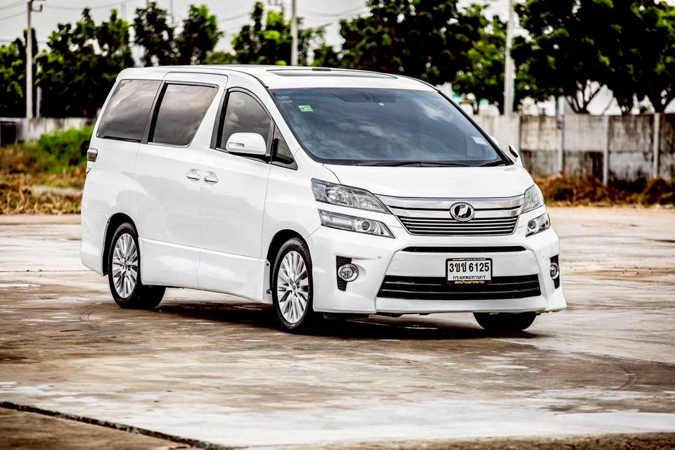 Toyota Vellfire 2.4 ZG Edition ท๊อปสุด 2014 รถสวยราคาถูกสุดในตลาด