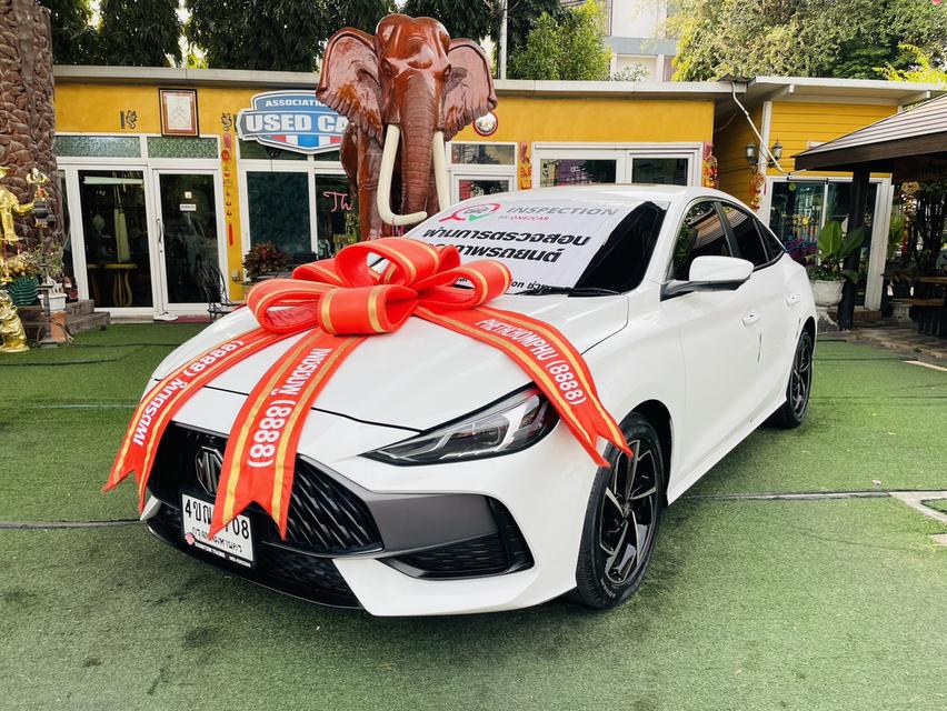รุ่นท็อป ติดแก๊ส LPG 🚗MG 5 1.5X Sunroof i-Smart ปี 2024 รูปที่ 2