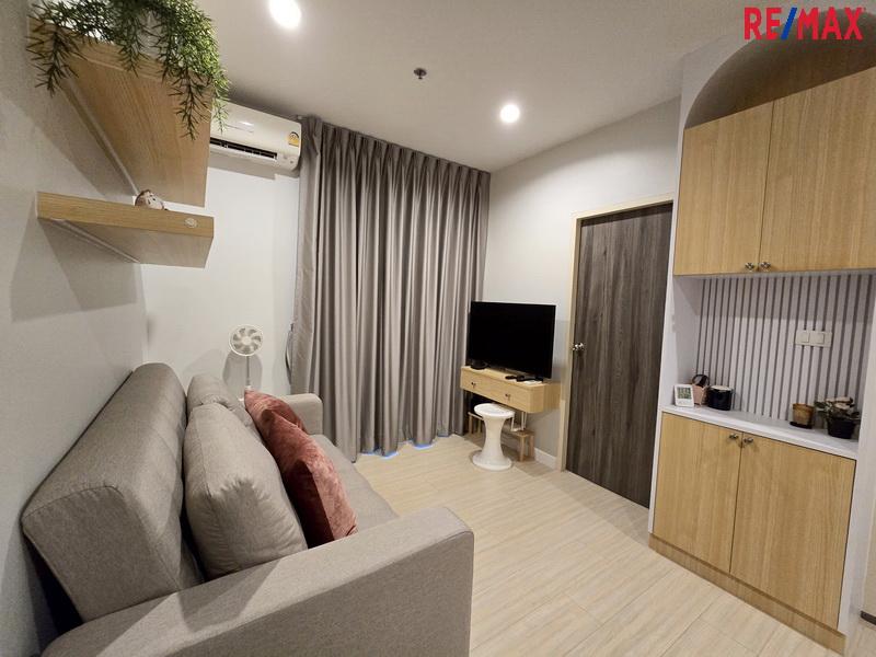 ขายคอนโด เมโทร สกาย วุฒากาศ 2 ห้องนอน ขนาด 46.82 ตร.ม. ห้องมุม สภาพใหม่ เฟอร์ครบ ใกล้ 𝐁𝐓𝐒 วุฒากาศ  2