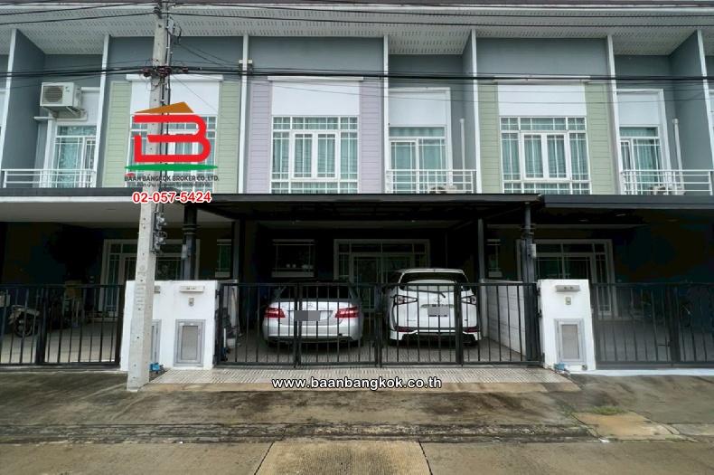 ทาวน์โฮม โครงการ กัสโต้ ราชพฤกษ์ พระราม 5 เนื้อที่ 21.2 ตร.ว (ติดถนนบางกรวย-ไทรน้อย, ใกล้แยกท่าน้ำนนท์) ตำบลบางกร่าง อำเภอเมืองนนทบุรี จังหวัดนนทบุรี 1