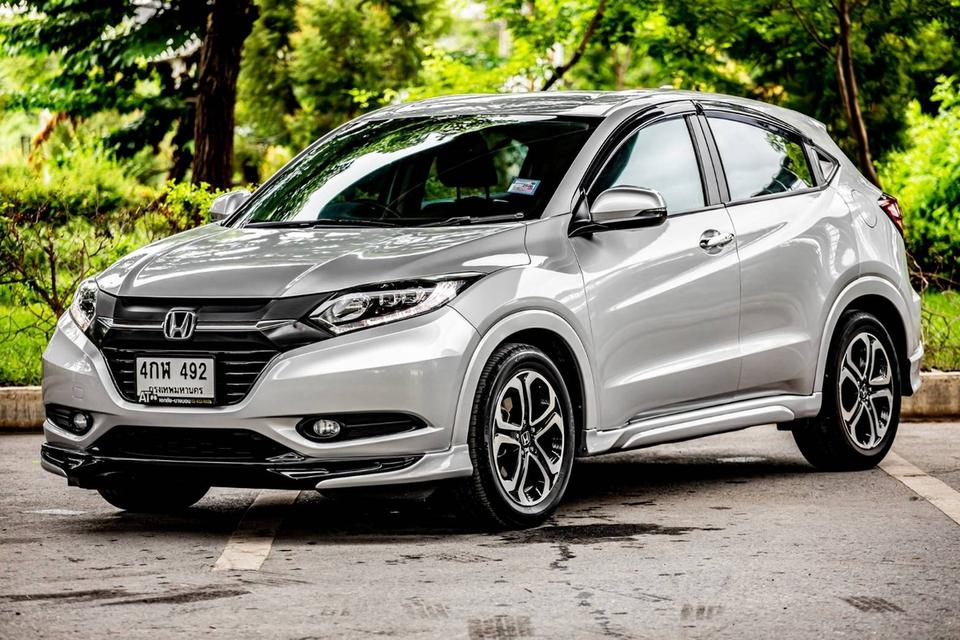 Honda #Hrv 1.8E สีเทา ปี 2016 รหัส GT492 5