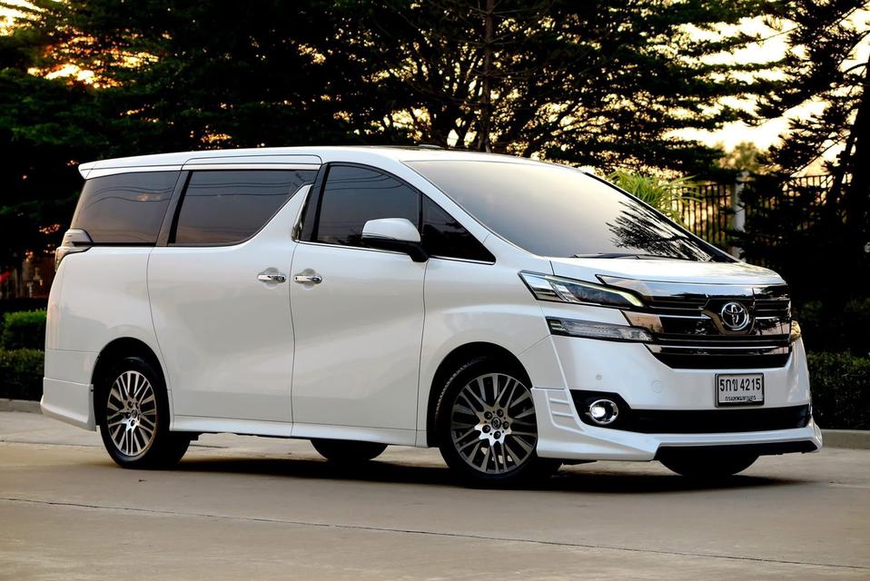 Toyota vellfire zg edition ปี2016 รถศูนย์ไทย รูปที่ 6