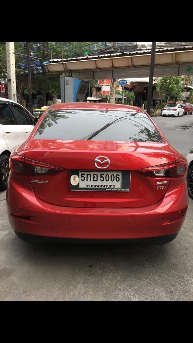 รถMazda3สีแดงปี2016รถมือเดียวเจ้าของขายเอง รูปย่อยที่ 3