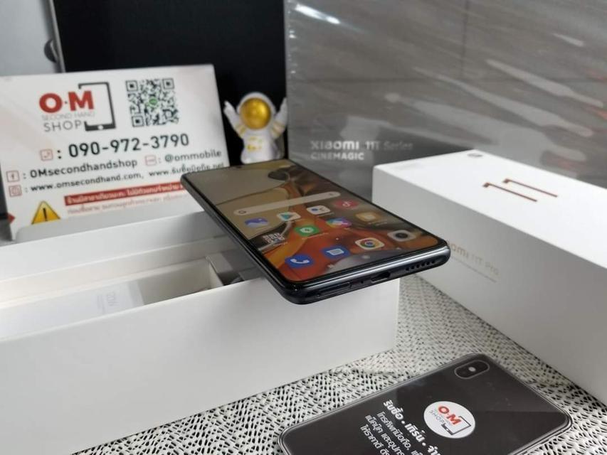 ขาย/แลก Xiaomi11T Pro Series CINEMAGIC 5G 12/256 Meteorite Gray ศูนย์ไทย ประกันศูนย์ สวยมาก Snap888 เพียง 19,500 บาท  2