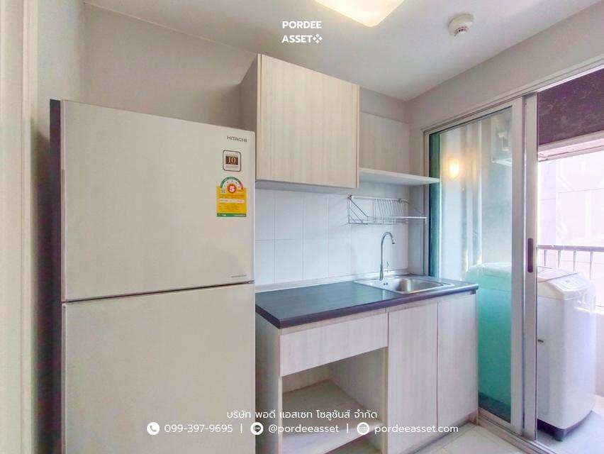 คอนโด แอสปาย สาทร-ตากสิน (บริคโซน) "ห้องมุม" ขนาด 28 ตร.ม. ใกล้รถไฟฟ้า BTS สถานีวุฒากาศ ถ.ราชพฤกษ์ บางค้อ จอมทอง กทม. : Aspire Sathorn-Taksin (Brick Z 6