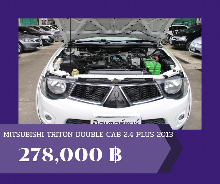 🚩MITSUBISHI TRITON DOUBLE CAB 2.4 PLUS (LPG) ปี 2013 4