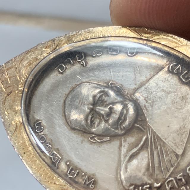 หลวงพ่อแดง ปี2503 เนื้อเงิน รูปที่ 10