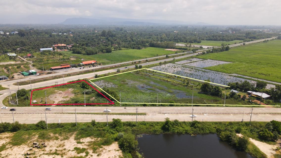 ขายที่ดิน 9 ไร่ มีโฉนด ติดถนนหลวง 2 เส้น ต.ไม้เค็ด อ.เมือง ยินดีรับโบรกเกอร์ 12