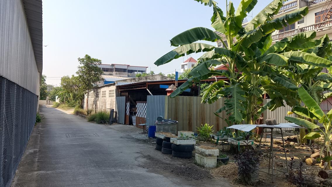 ที่ดินพร้อมตึกติดสี่แยกไฟแดง ติดถนน340 ด้านหน้าด้านหลังติดถนน 10