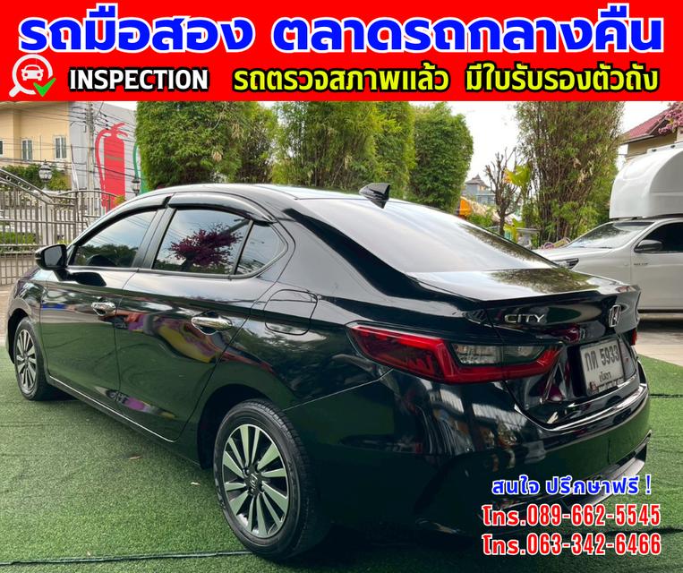 ❇️ปี2024 HONDA CITY 1.0 SV  ❇️ไมล์แท้ 78,xxx กม. ❇️เกียร์ออโต้ ❇️เครื่องเบนซิน 4