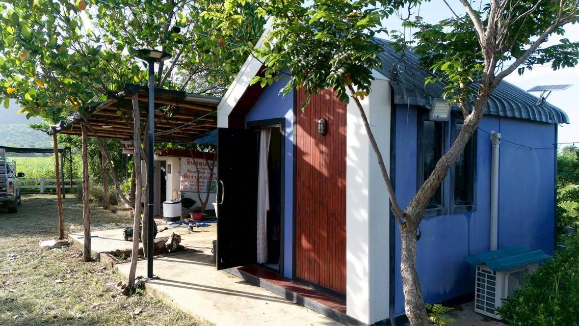 ขายบ้านสวนอู่ทองวิวภูเขาติดถนนดำไม่เปลี่ยว 5