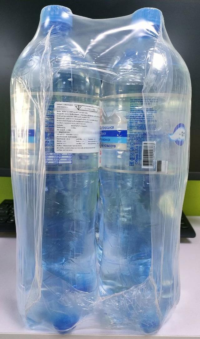 น้ำแร่ธรรมชาติคาร์บอเนต นำเข้าจากรัสเซีย BAIKAL 1.5 L. 2