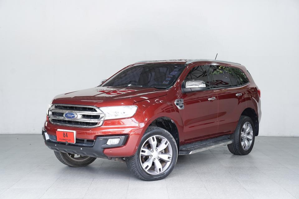 FORD EVEREST 3.2 TITANIUM AT4WD ปี 2017 สีแดง