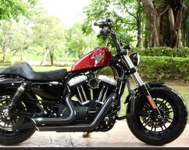 Harley Davidson Forty-Eight แดงดำ 3