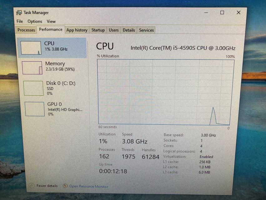 DELL ALL IN ONE 3030 CORE I5 4590s RAM 4GB SSD 256GB LCD 20นิ้ว ไม่มี WIFI