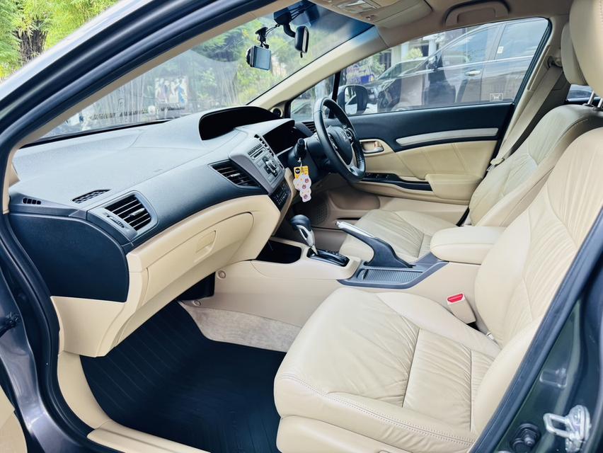 ✔️ไมล์แท้ 9x,xxx กม✔️รถบ้านมือเดียว HONDA CIVIC 1.8 E i-Vtec ปี 2013 13