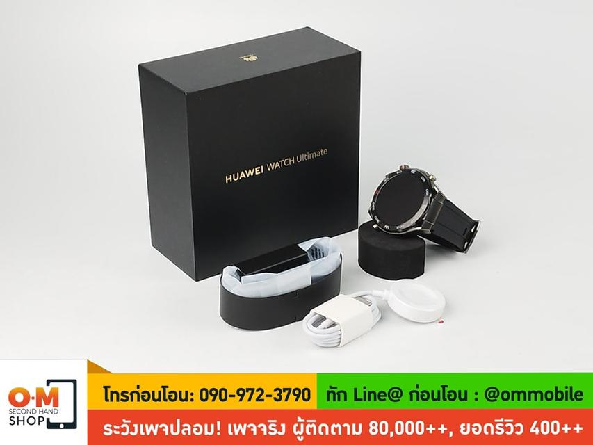 ขาย/แลก Huawei Watch Ultimate /Black ศูนย์ไทย ประกันศูนย์ 19/02/2026 สวยมาก ครบกล่อง เพียง 16,990 บาท  1