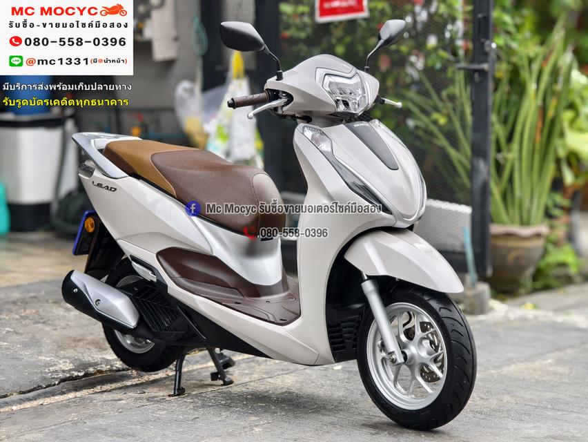 Lead 125 4v 2025 รถ4เดือน วิ่ง3000โล รถบ้านแท้มือเดียว เล่มเขียวชุดโอนครบ No1239