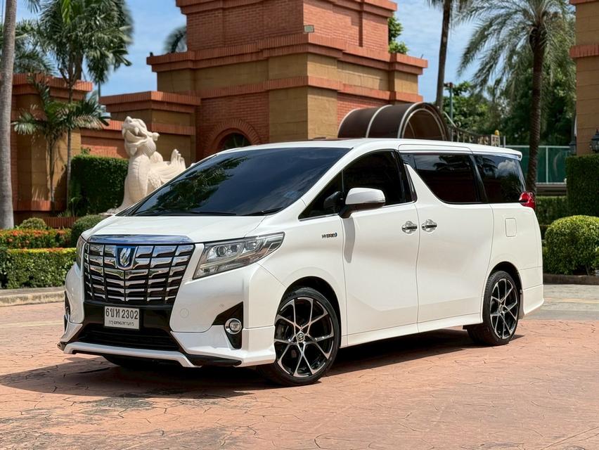 รหัสรถ PJP2302 2016 #TOYOTA #ALPHARD 2.5 HYBRID E-FOUR
