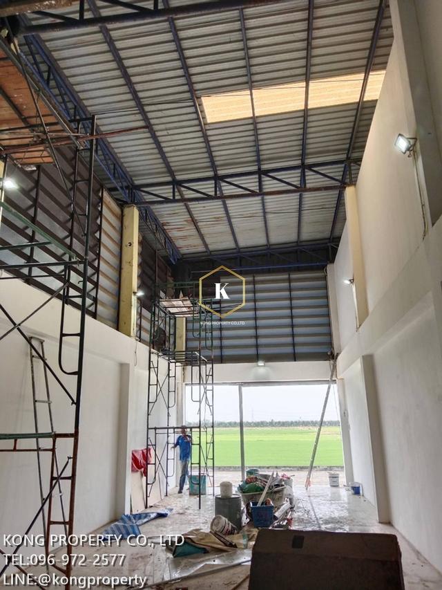 ให้เช่าโกดัง ลาดหลุมแก้ว ปทุมธานี พื้นที่ 600 ตรม ใกล้ถนน บางเลน - ปทุม 6