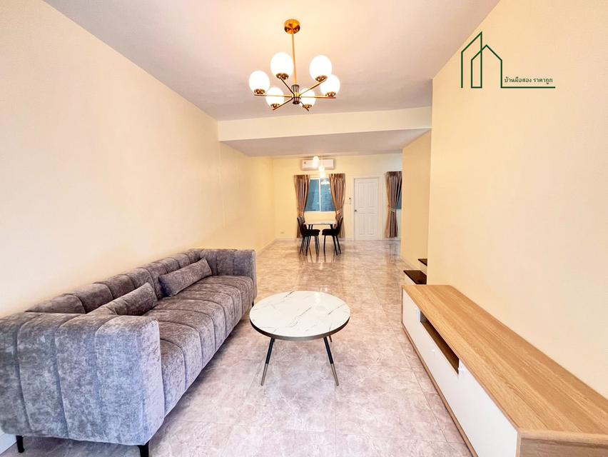 ทาวน์เฮาส์ 2 ชั้น พฤกษาวิลล์ 66/2 บางนา-หนามแดง รีโนเวทใหม่ทั้งหลัง ฟรีโอน 4