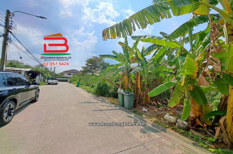 ที่ดินเปล่า เนื้อที่ 210 ตร.ว. หมู่บ้านเปรมวดี (พุทธมณฑลสาย 3 ซอย 19) ถนนพุทธมณฑลสาย 3 แขวงบางระมาด เขตตลิ่งชัน 5