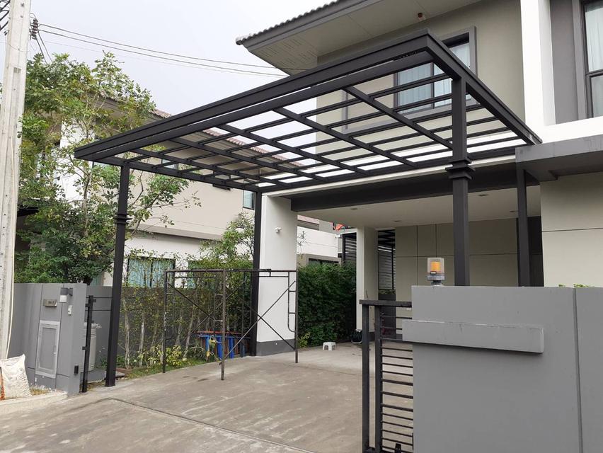 รับเหมา ต่อเติม โครงหลังคา กันสาด ห้องครัว เทพื้นปูกระเบื้อง Line dddesign23 รูปที่ 17