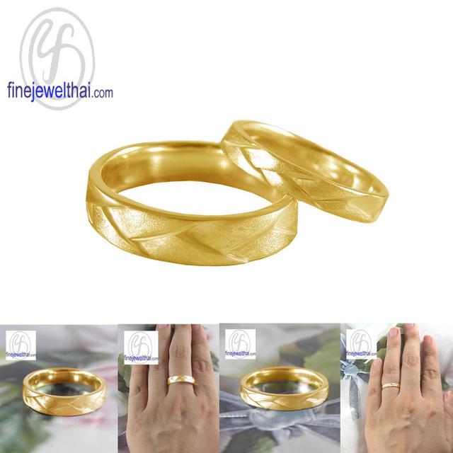 Finejewelthai แหวนคู่รักสำหรับคนรุ่นใหม่ สไตล์ที่ใช่ มีเอกลักษณ์ R1277_7800m 3