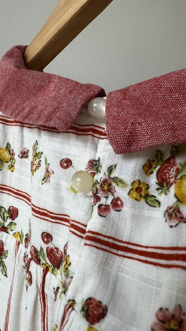 ส่งต่อเสื้อมือสองชิ้นโปรด สไตล์คุณหนู ผ้าฝ้าย100% ซื้อในห้างที่ไต้หวันเมื่อหลายปีก่อน คุณภาพส่งออกญี่ปุ่น ตอนนี้เลยวัยและตัวเล็กเกินไปใส่ไม่ได้แล้ว รูปที่ 7