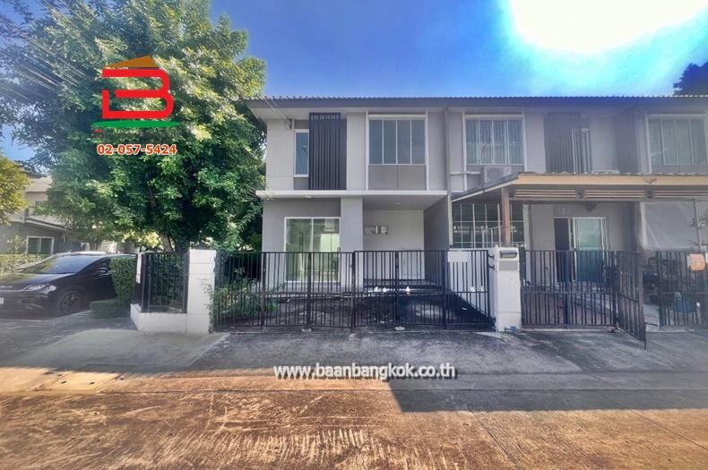 ทาวน์เฮาส์ โครงการ พฤกษาวิลล์ 89 (ซอยกาญจนาภิเษก 6/1) เนื้อที่ 25.3 ตารางวา ใกล้แฟชั่นไอส์แลนด์ ถนนกาญจนาภิเษก แขวงท่าแร้ง เขตบางเขน กรุงเทพมหานคร 1