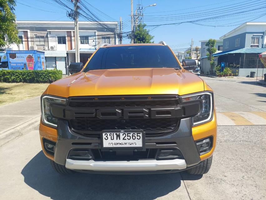 Ranger Wildtrak 2.0L Turbo Diesel เกียร์อัตโนมัติ 6 สปีด ขับเคลื่อนสองล้อยกสูง ไมล์น้อยมาก 8