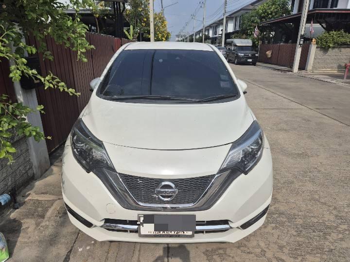 Nissan note 1.2.VL  at. ปี 2018 สีขาวมุก